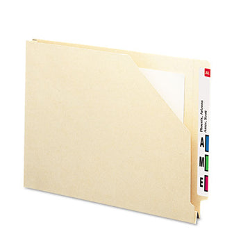 Smead® End Tab Jackets With Reinforced Tabs, Straight Tab, Letter Size, 14-pt Manila, 50-box freeshipping - TVN Wholesale